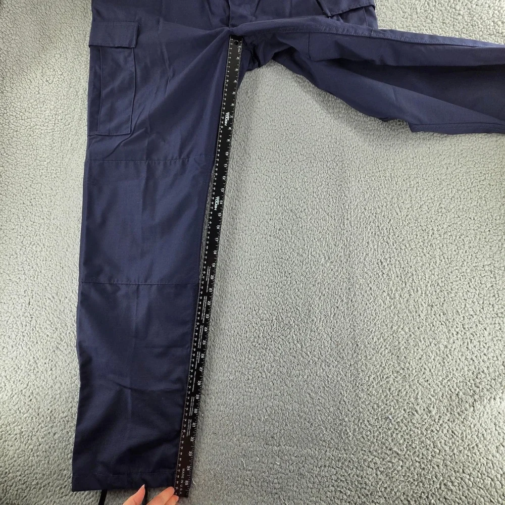 Propper BDU Trouser Mens XL Long Dark Navy Blue Ripstop Tactical Cargo Pant